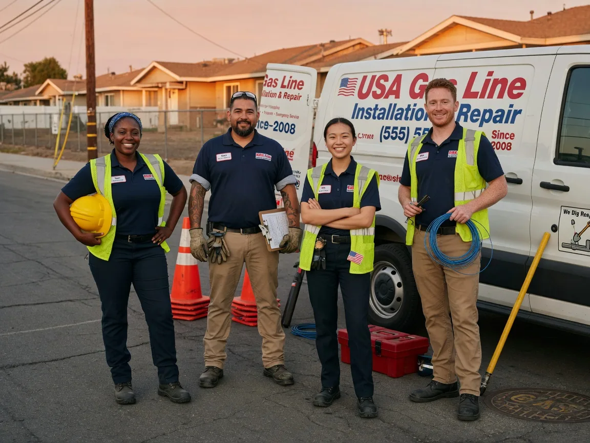 Gas Line Installation company in Converse, IN